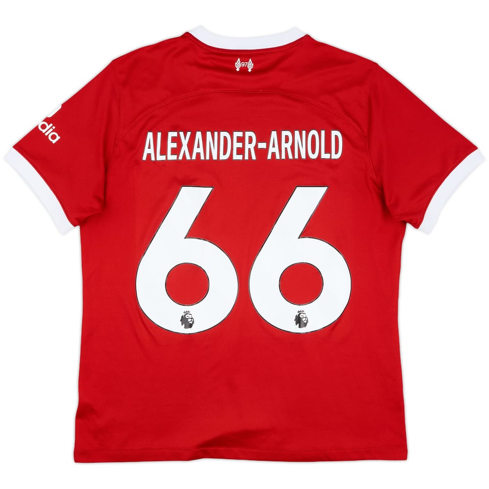 2023-24 Liverpool Home Shirt Alexander-Arnold #66 - 7/10 - (L)