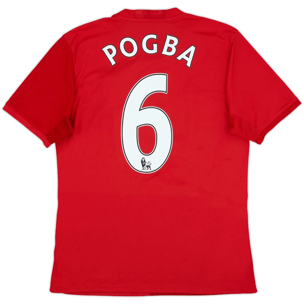 2016-17 Manchester United Home Shirt Pogba #6 - 5/10 - (M)