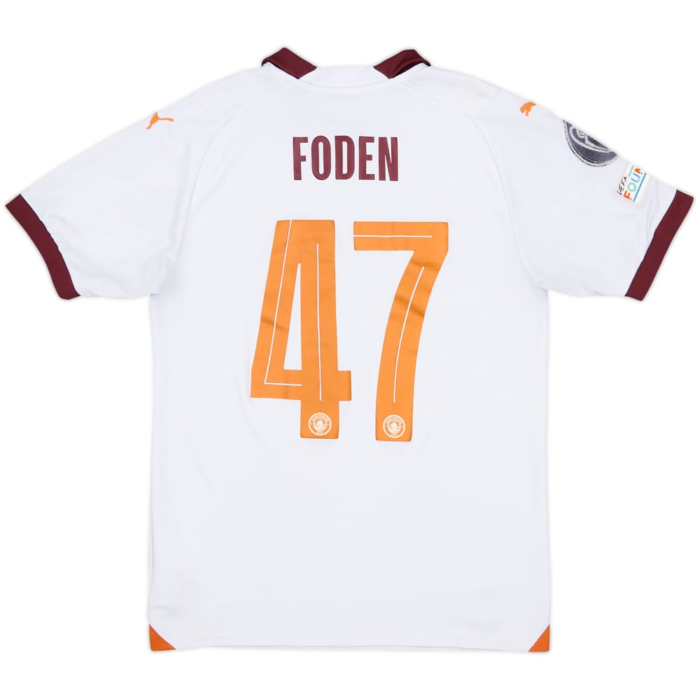 2023-24 Manchester City Away Shirt Foden #47 - 4/10 - (S)