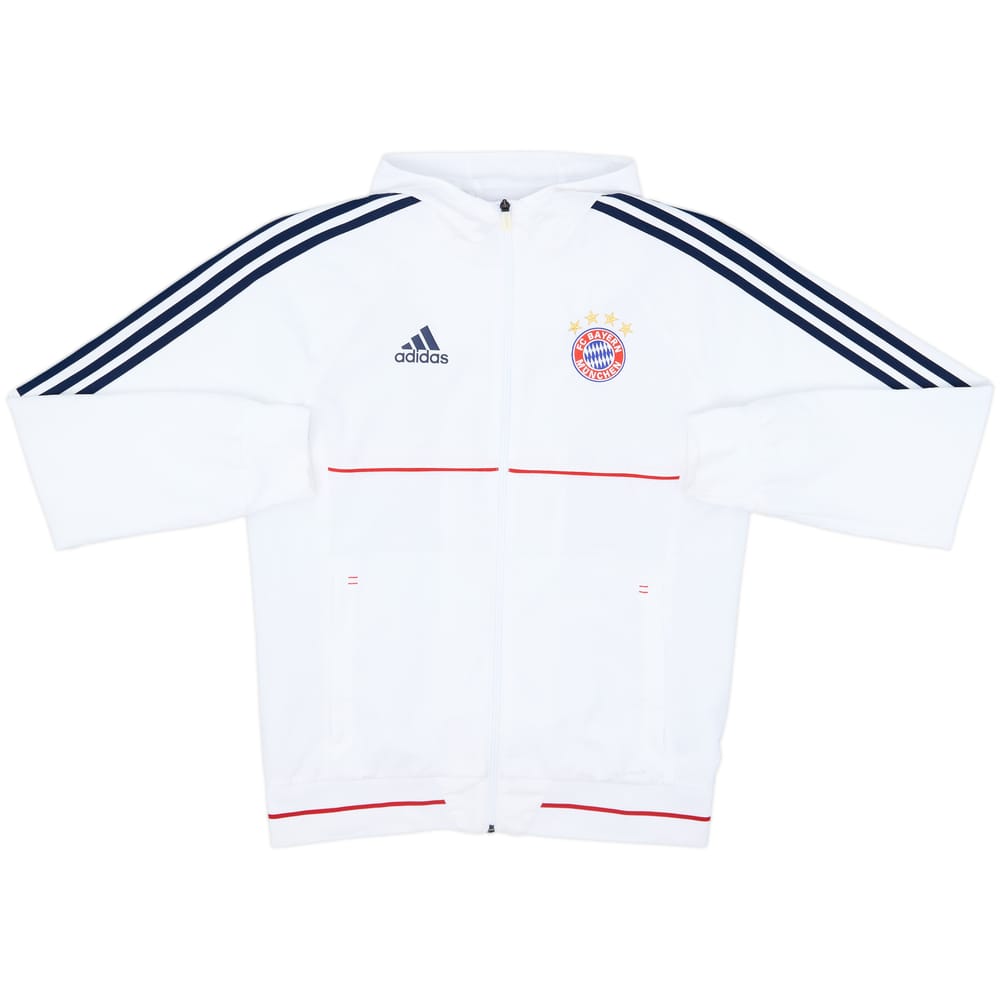 2017-18 Bayern Munich adidas Hooded Track Jacket - 8/10 - (M)
