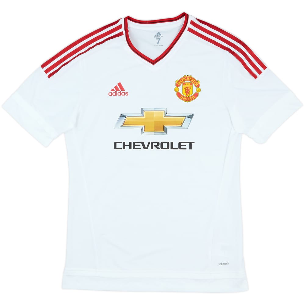 2015-16 Manchester United Match Issue Away Shirt #10