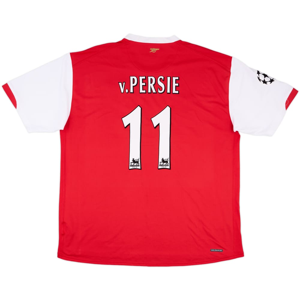 2006-08 Arsenal Home Shirt v.Persie #11 - 7/10 - (XXL)