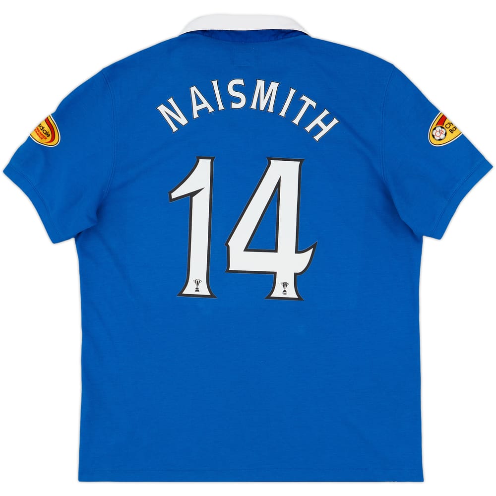 2010-11 Rangers Home Shirt Nasmith #14 - 7/10 - (L)