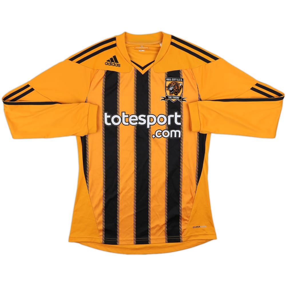 2010-11 Hull City Home L/S Shirt - 10/10 - (S)