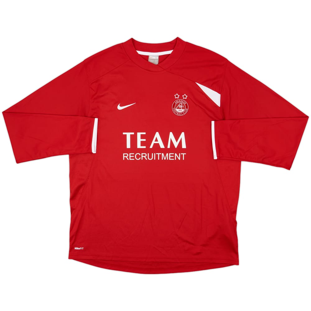 2008-09 Aberdeen Home L/S Shirt - 10/10 - (L)