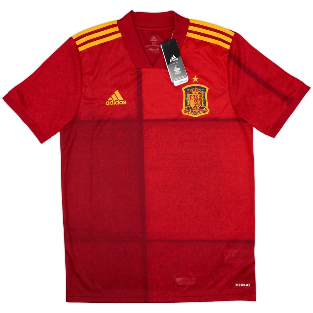 2020-21 Spain Home Shirt (M)