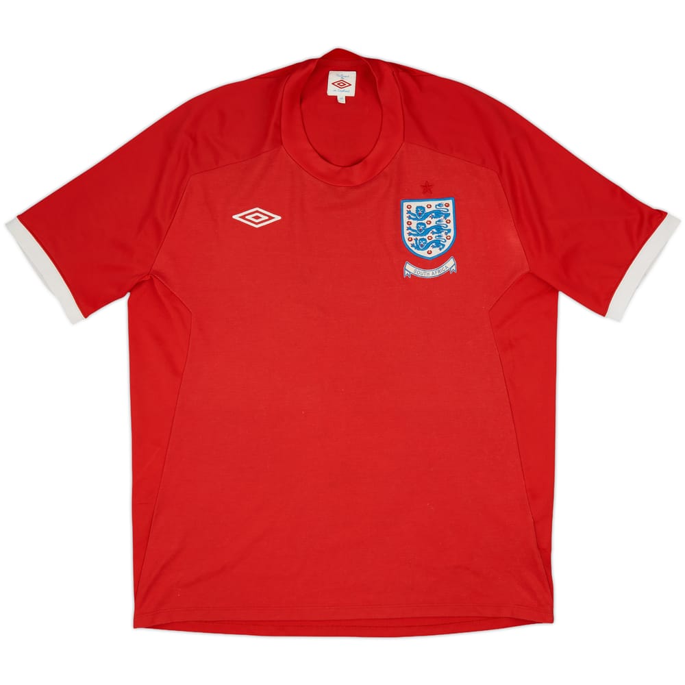 2010-11 England 'South Africa' Away Shirt - 6/10 - (XL)