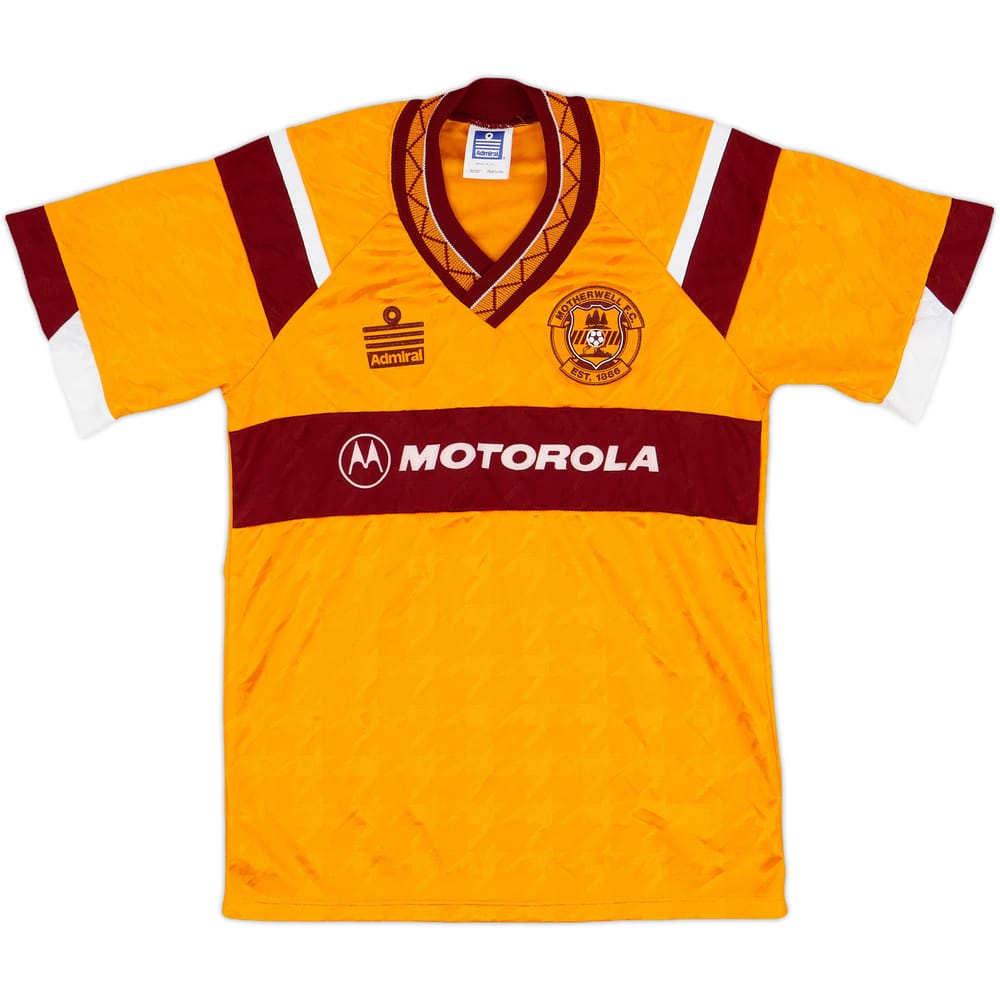 1991-92 Motherwell Home Shirt - 9/10 - (L.Boys)