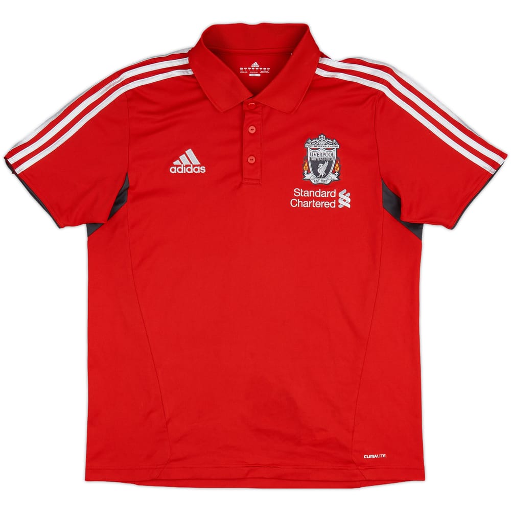 2011-12 Liverpool adidas Polo Shirt - 8/10 - (L/XL)