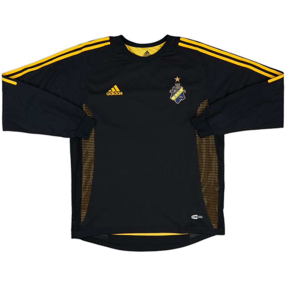 2002-03 AIK Stockholm Player Issue Home L/S Shirt - 8/10 - (M)