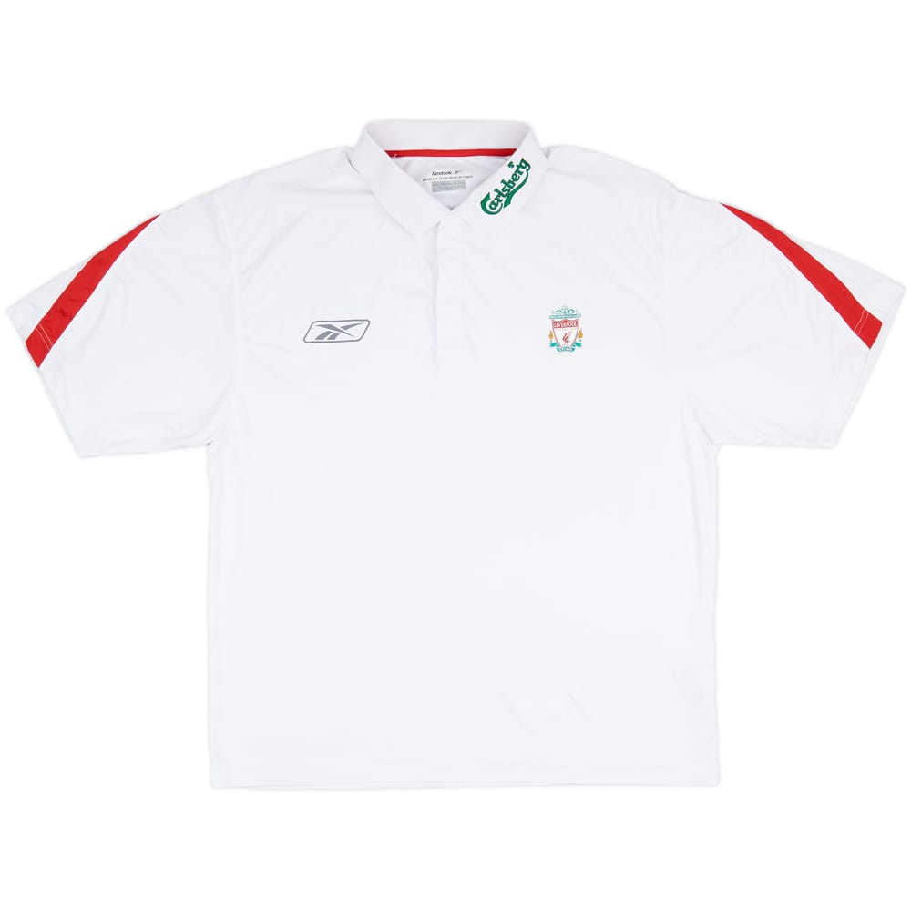 2003-04 Liverpool Reebok Polo Shirt - 6/10 - (XL)