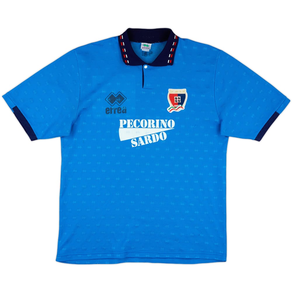 1993-94 Cagliari Errea Training Shirt - 6/10 - (XL)