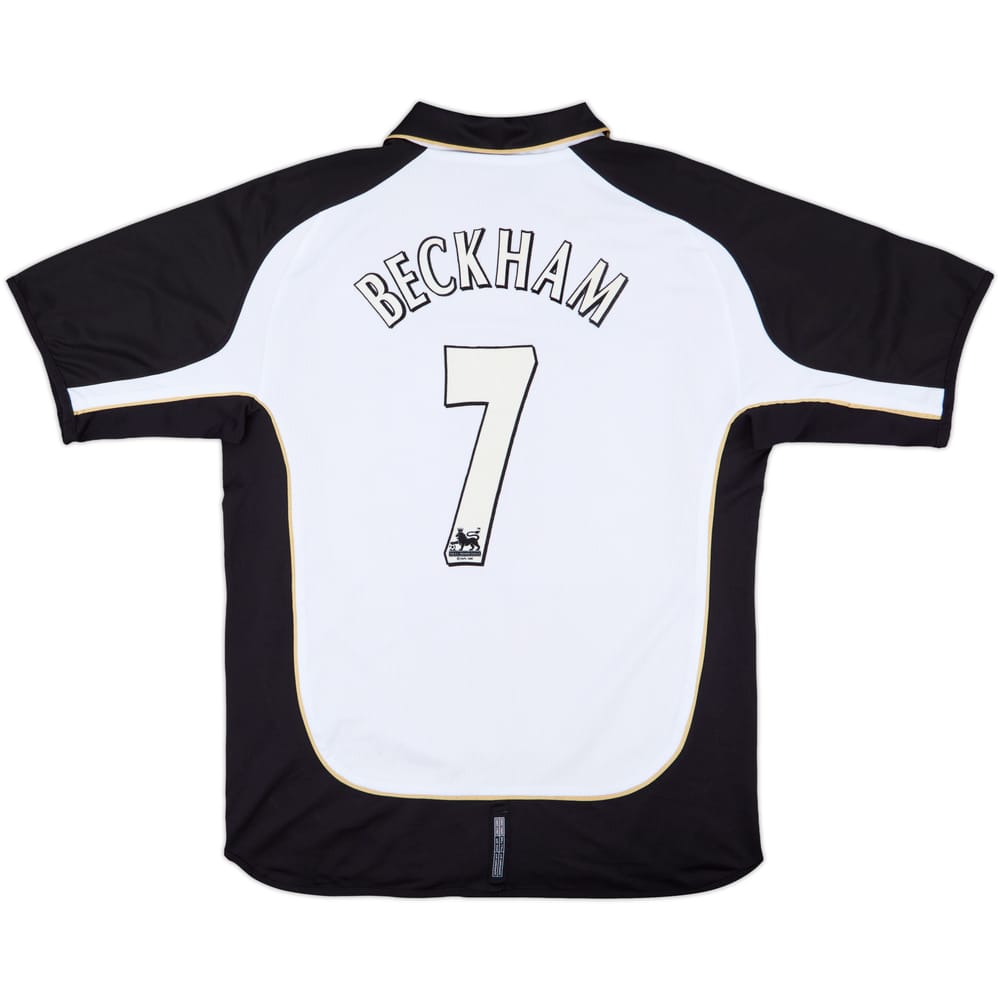 2001-02 Manchester United Centenary Away/Third Shirt Beckham #7 - 7/10 - (L)
