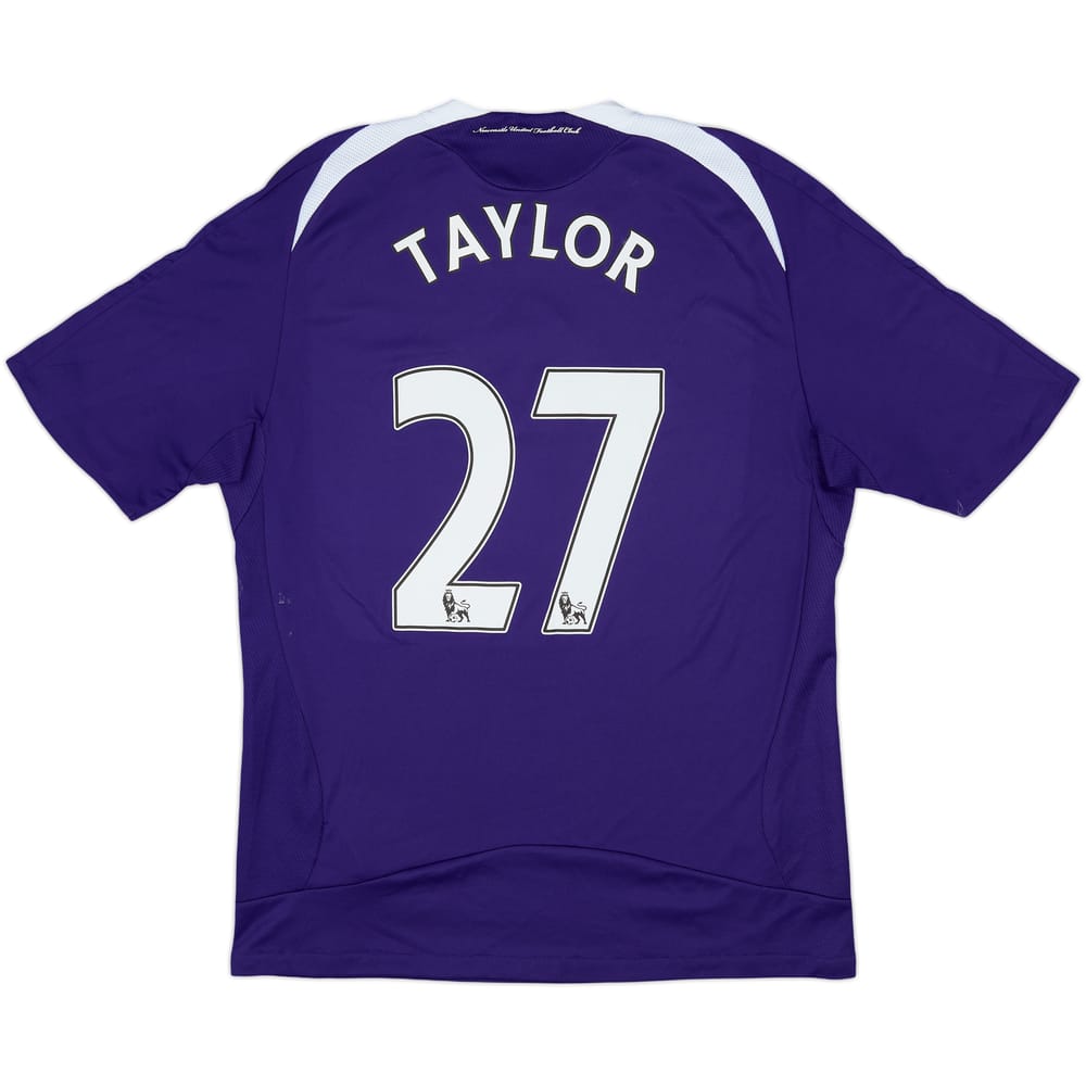 2008-09 Newcastle Away Shirt Taylor #27 - 7/10 - (M)