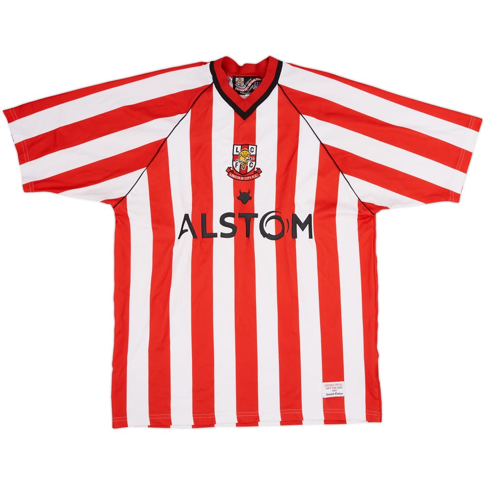 2002-03 Lincoln City Home Shirt - 7/10 - (L)