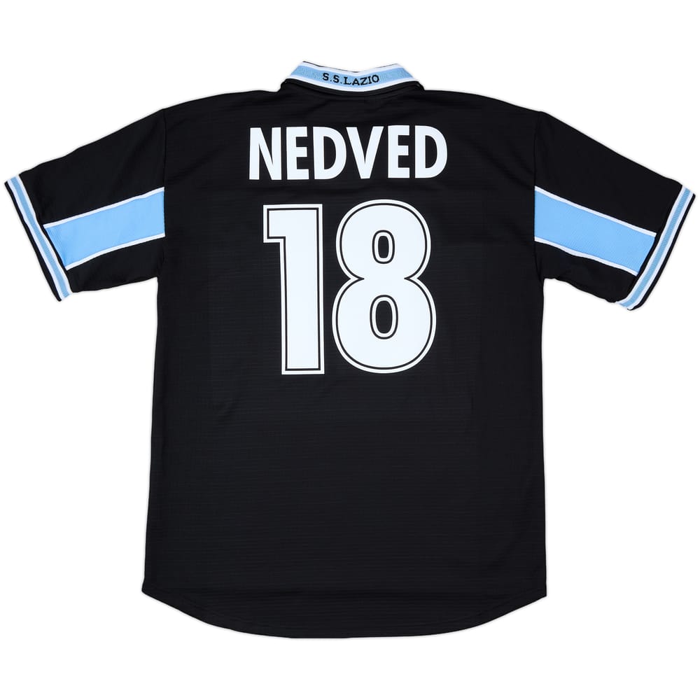 1998-99 Lazio Away Shirt Nedved #18 - 9/10 - (XL)