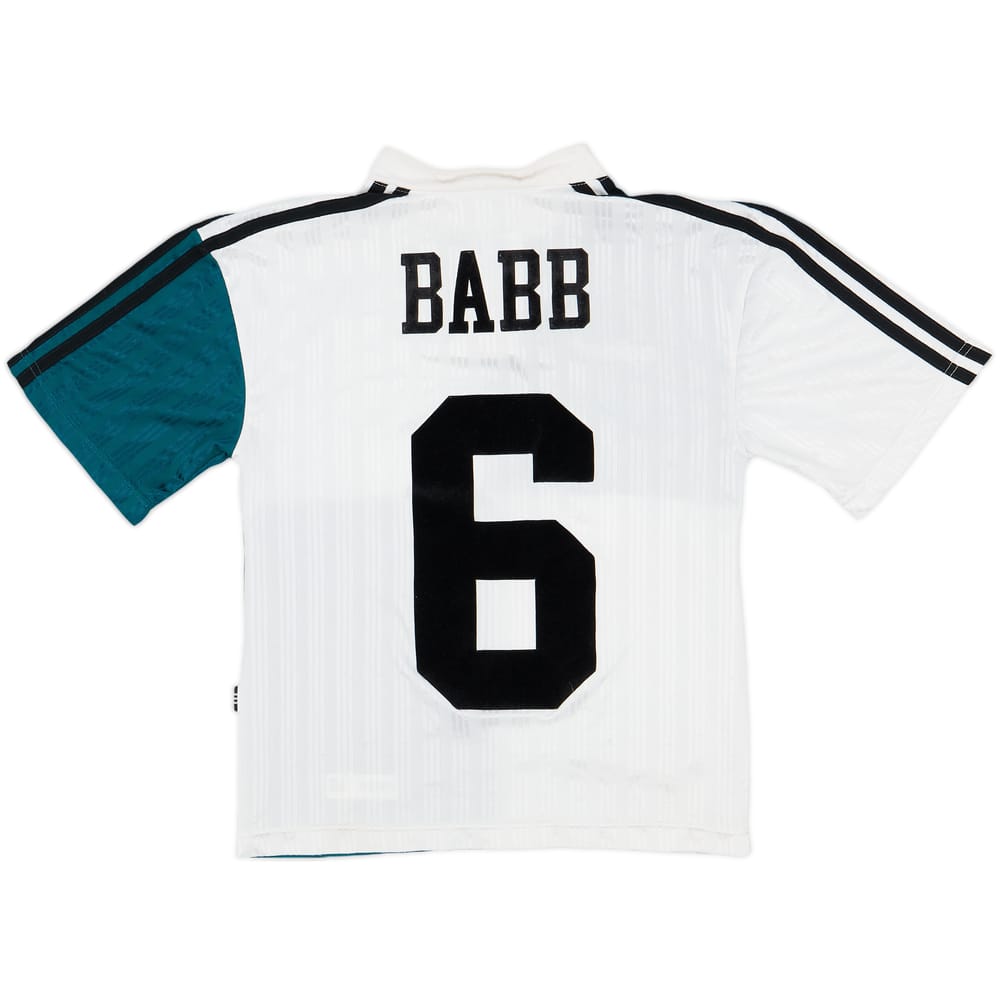 1995-96 Liverpool Away Shirt Babb #6 - 8/10 - (M.Boys)