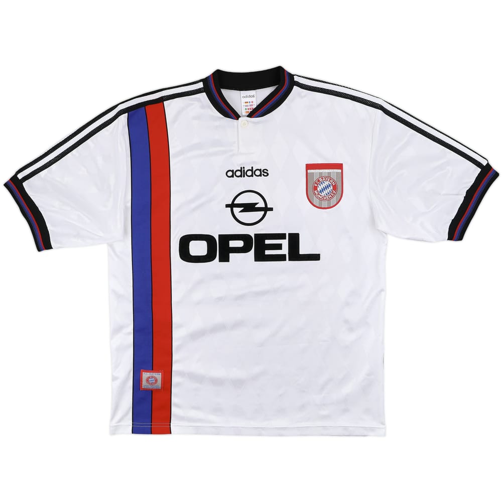 1996-98 Bayern Munich Away Shirt Ziege #17 - 8/10 - (L)