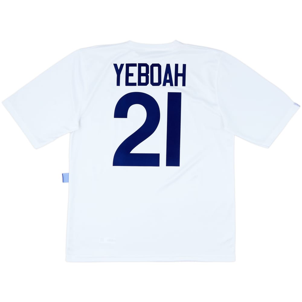 1995-96 Leeds United Home Shirt Yeboah #21 - 8/10 - (L)