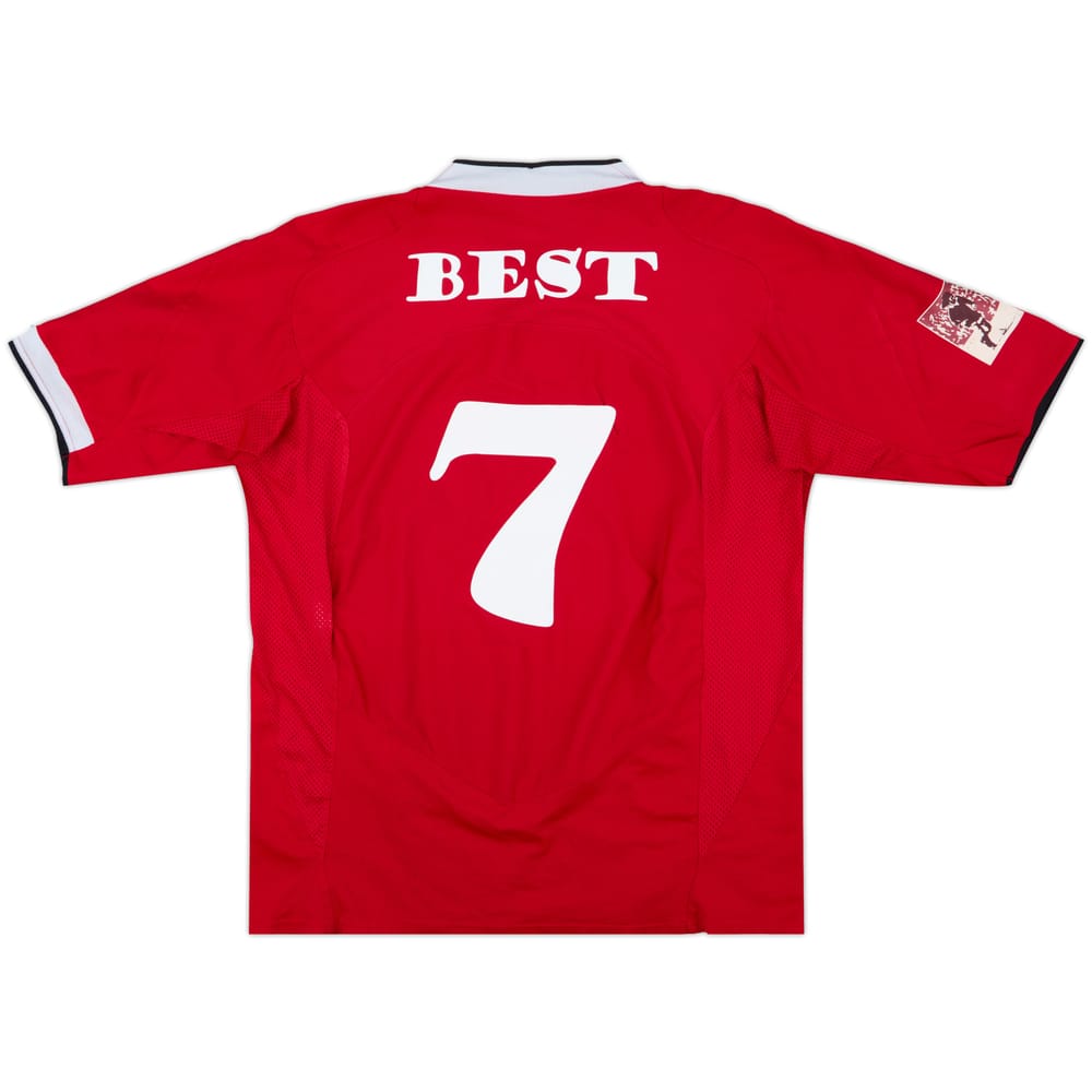 2004-06 Manchester United Home Shirt Best #7 - 8/10 - (L)