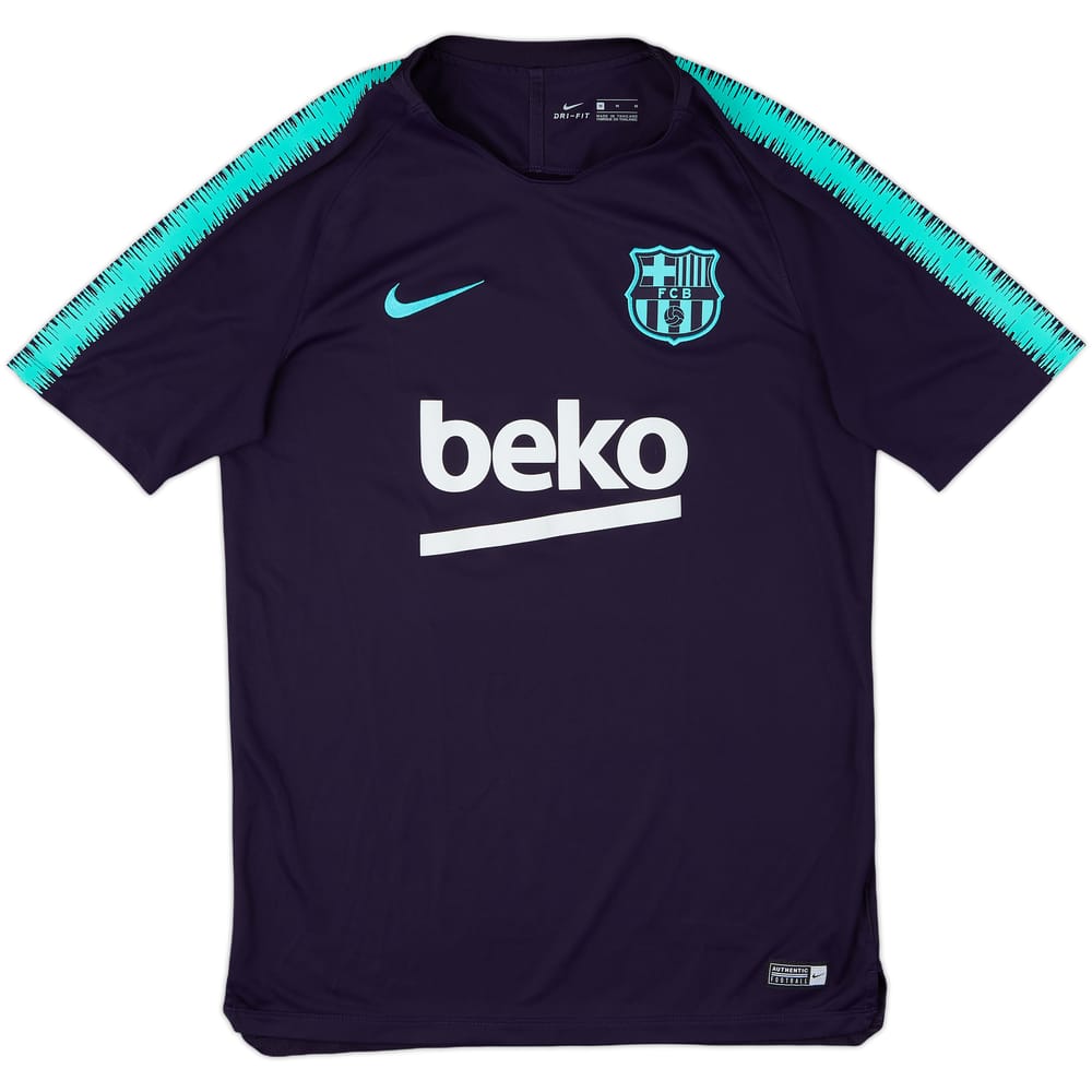2018-19 Barcelona Nike Training Shirt - 9/10 - (M)