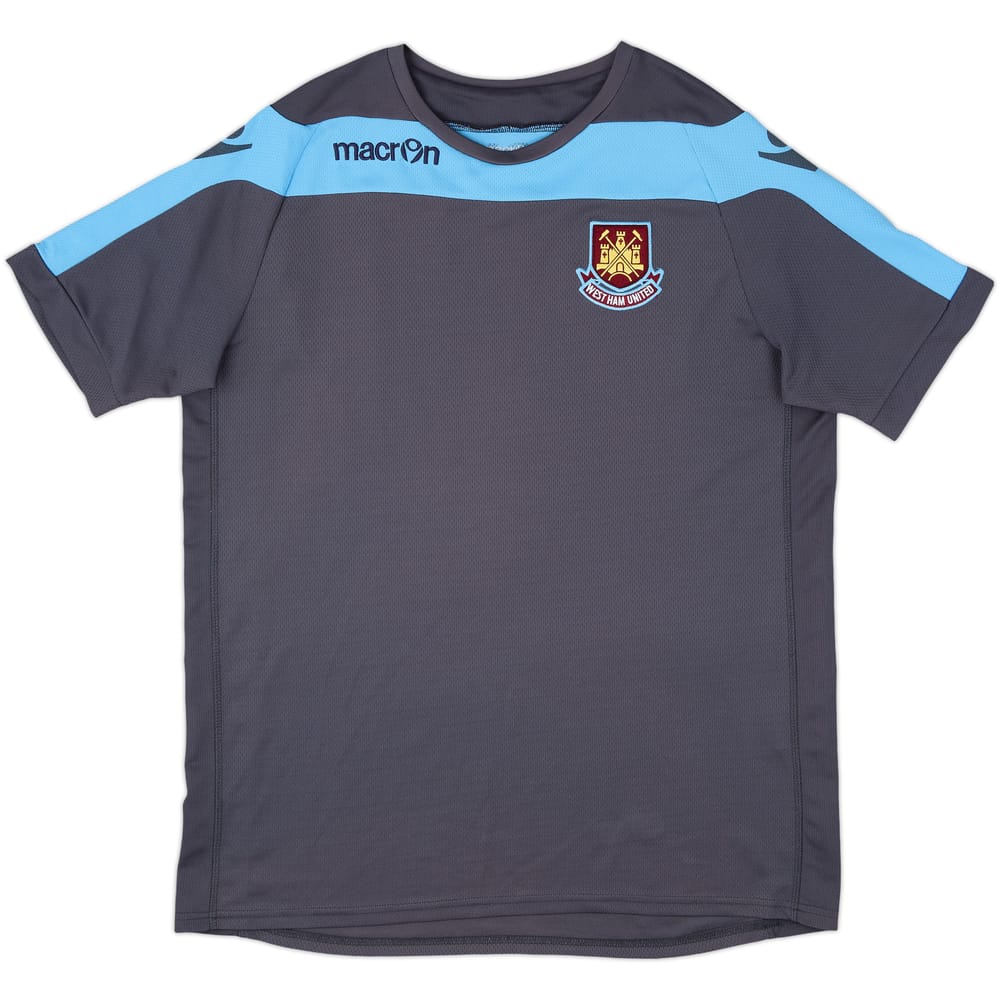 2012-13 West Ham Macron Training Shirt - 9/10 - (L)