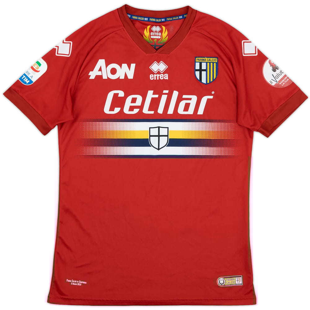 2018-19 Parma GK S/S Shirt - 8/10 - (L)
