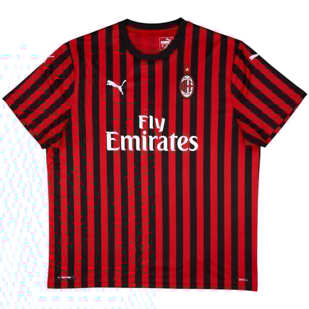 2019-20 AC Milan Home Shirt - 5/10 - (XXL)