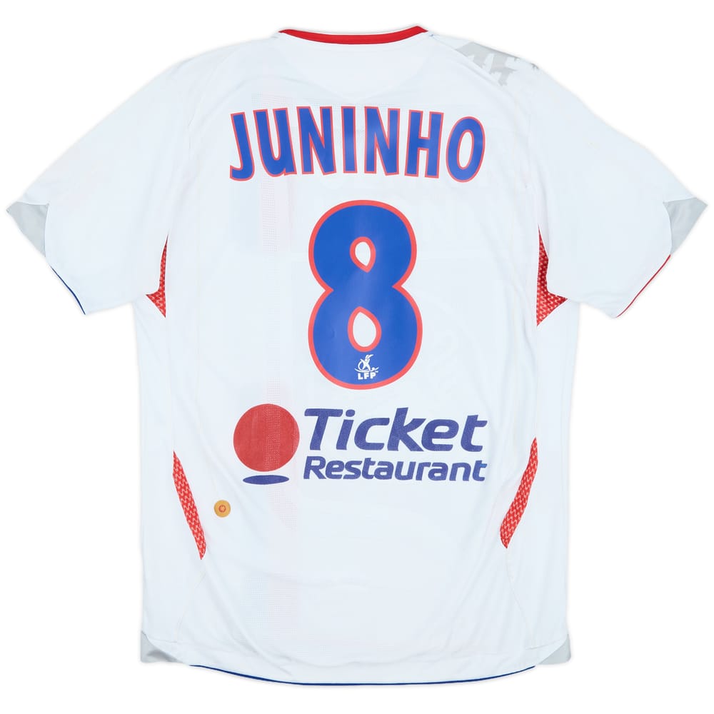 2006-07 Lyon Home Shirt Juninho #8 - 6/10 - (M)