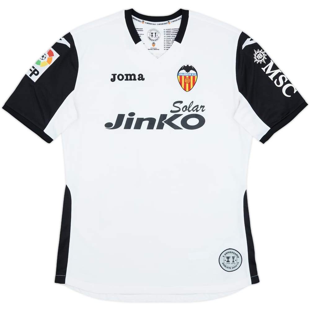 2013-14 Valencia Home 'Aniversario Dobelete 2004' Special Home Shirt - 8/10 - (M)