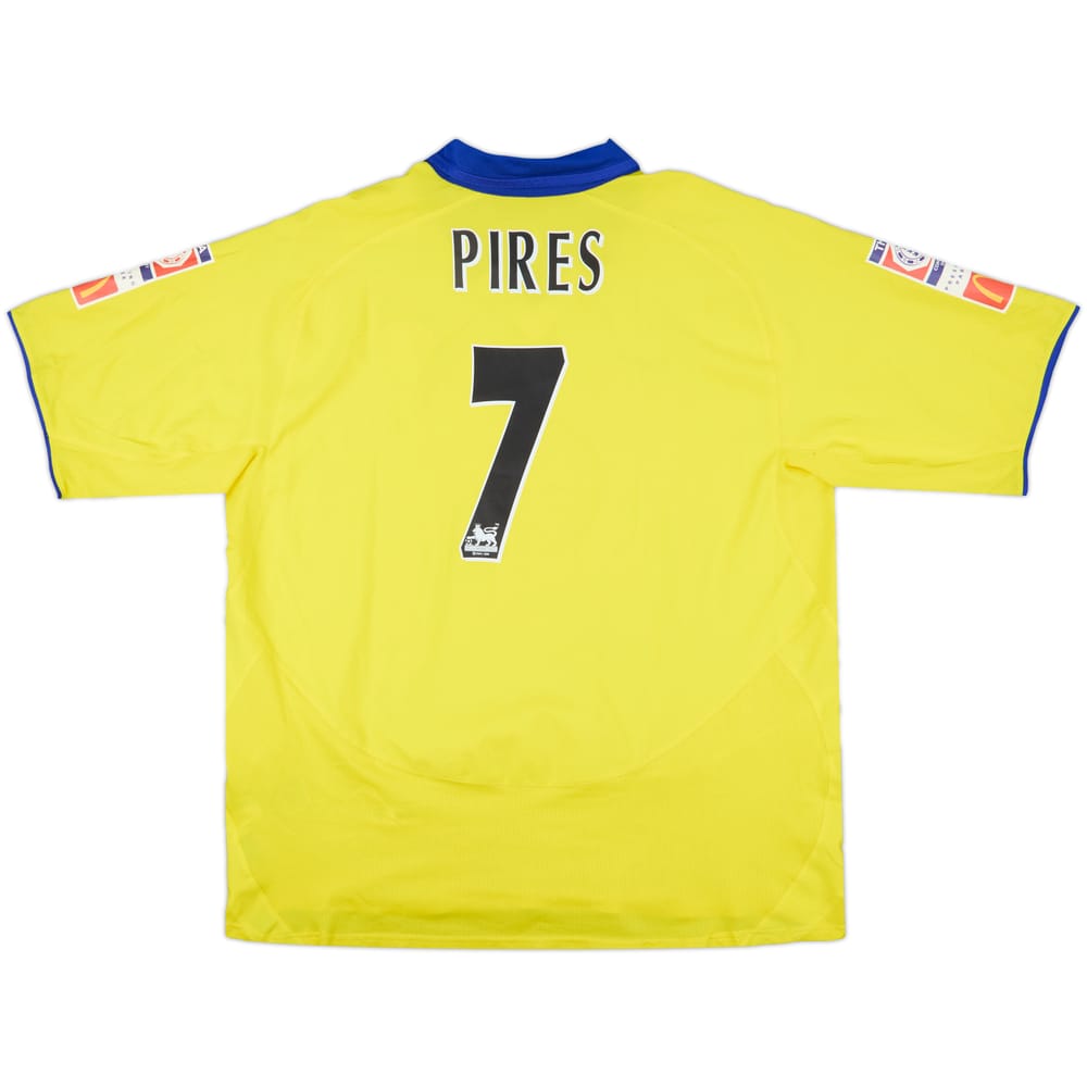 2003-05 Arsenal Away Shirt Pires #7 - 8/10 - (XXL)