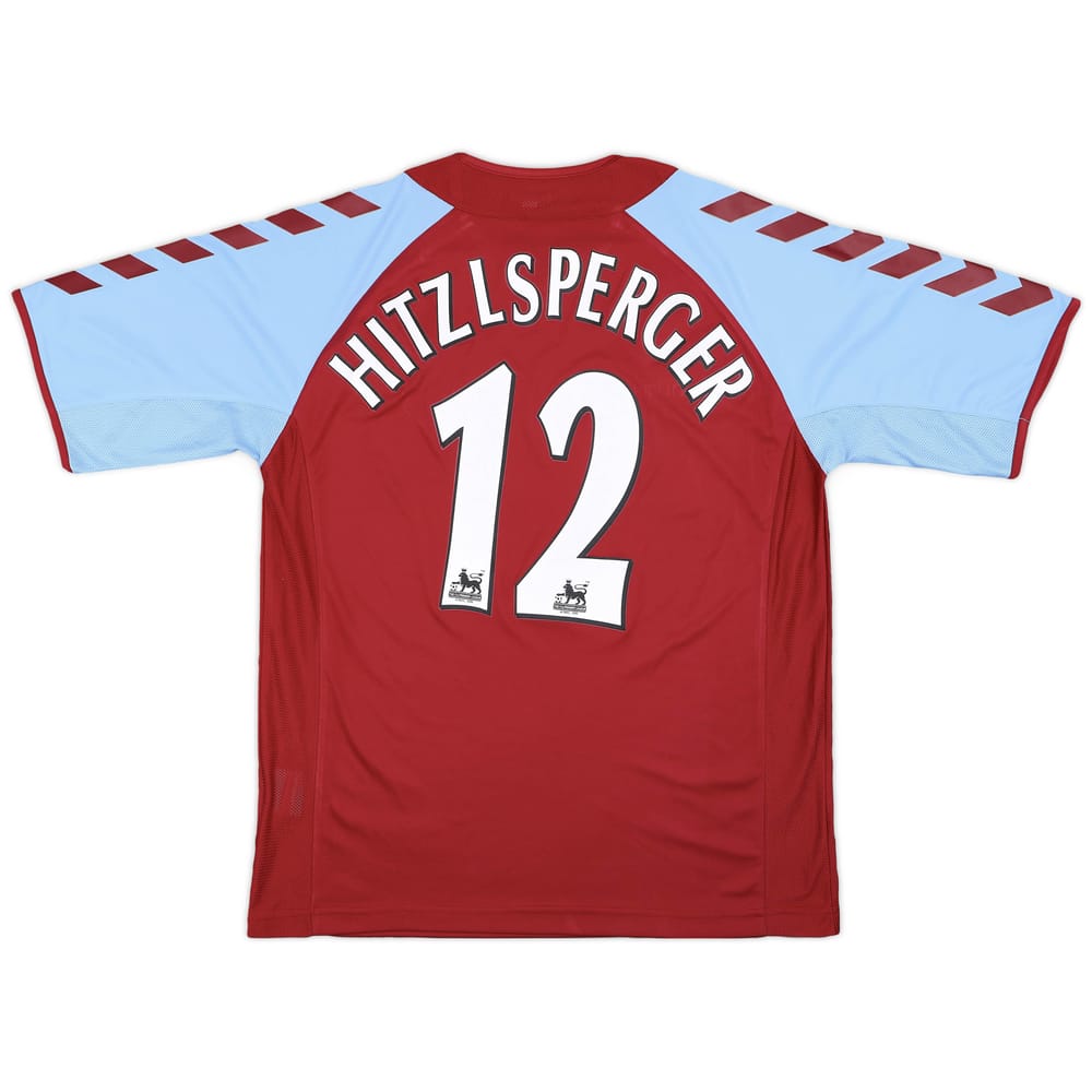2004-05 Aston Villa Home Shirt Hitzlsperger #12 - 7/10 - (L)