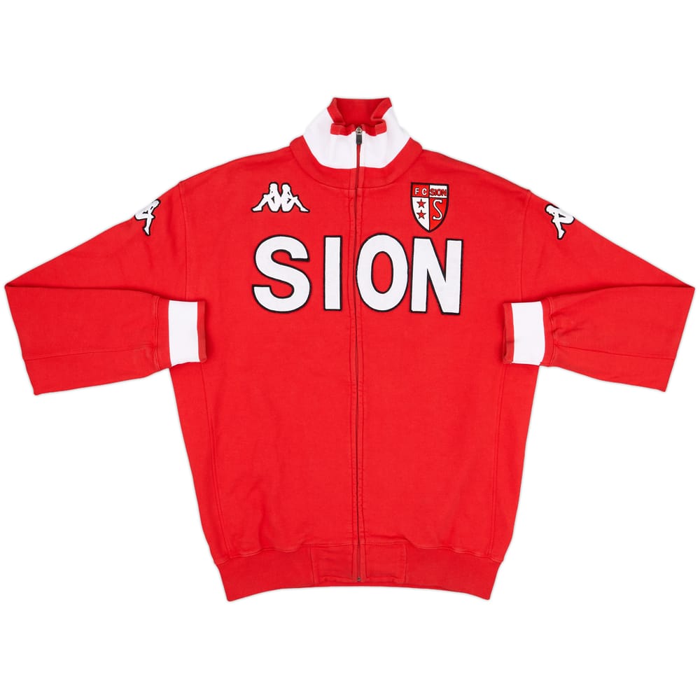 2008-09 FC Sion Kappa Track Jacket - 8/10 - (XL)