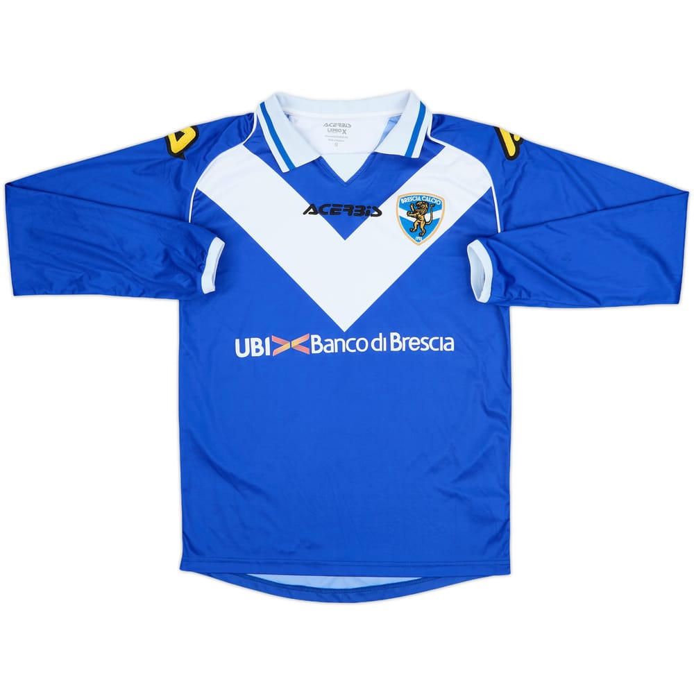 2015-16 Brescia Home L/S Shirt #14 - 8/10 - (S)