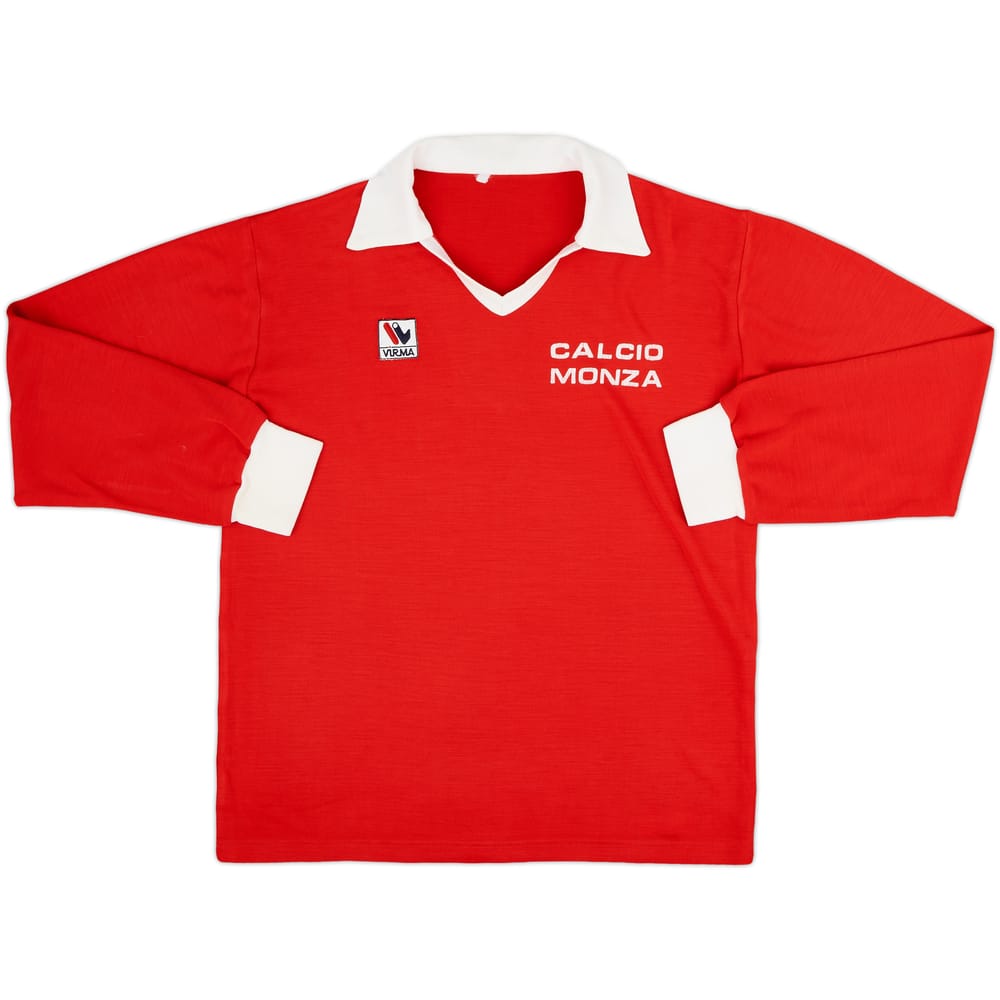 1989-90 Monza Home L/S Shirt - 9/10 - (L)