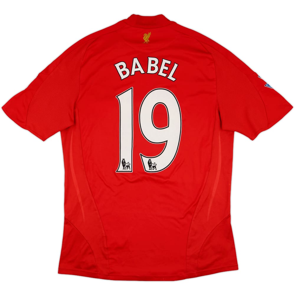 2008-10 Liverpool Home Shirt Babel #19 - 8/10 - (M)