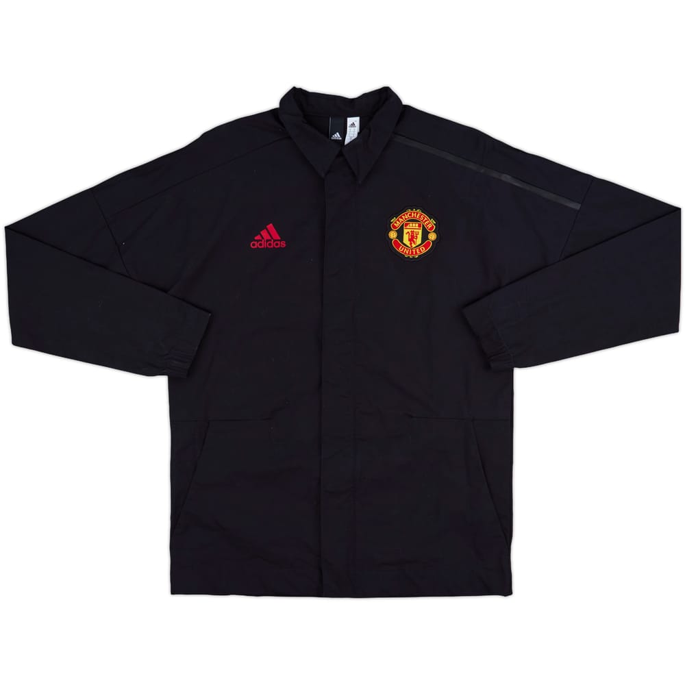 2018-19 Manchester United adidas Coach Jacket - 8/10 - (S)