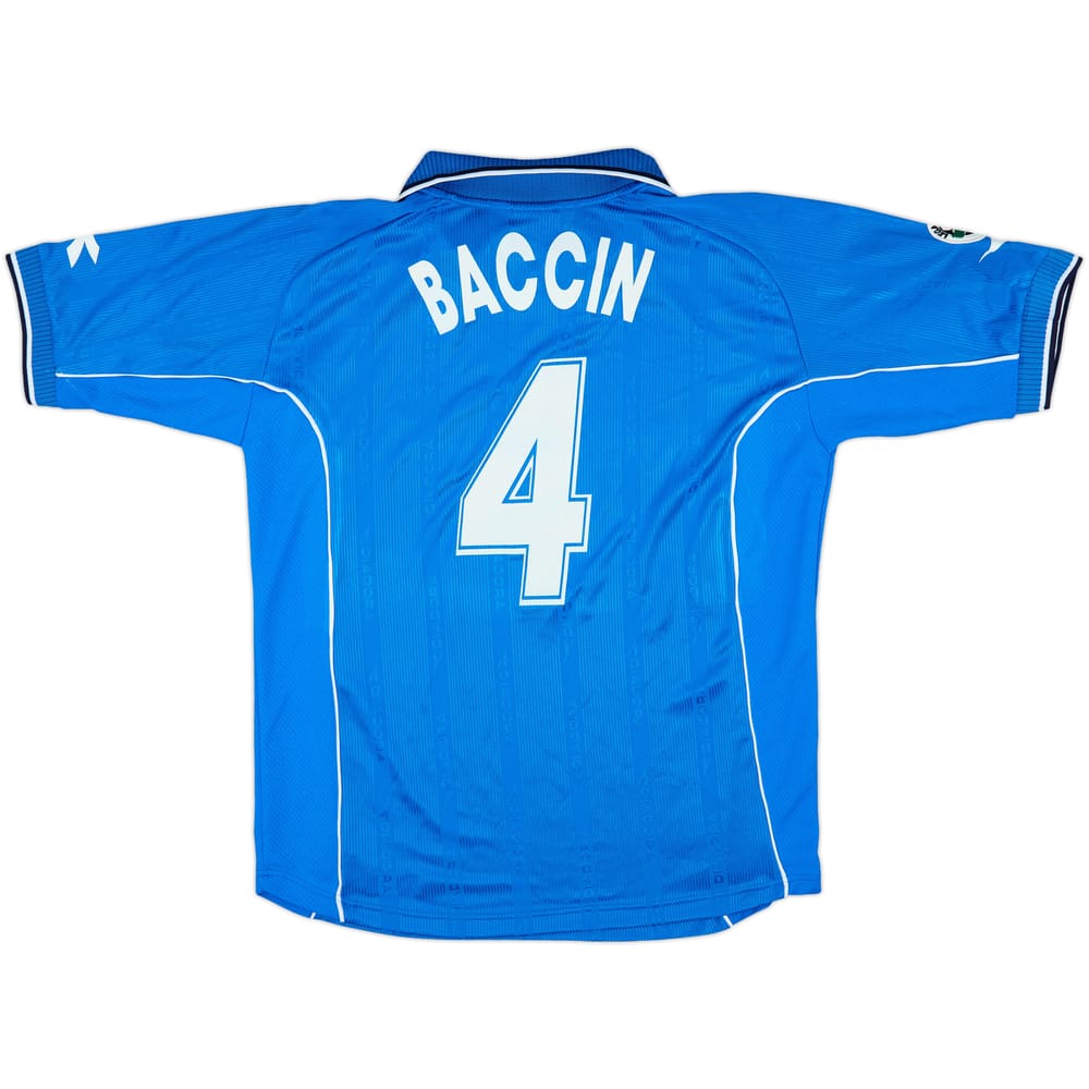 2000-01 Napoli Match Issue Home Shirt Baccin #4