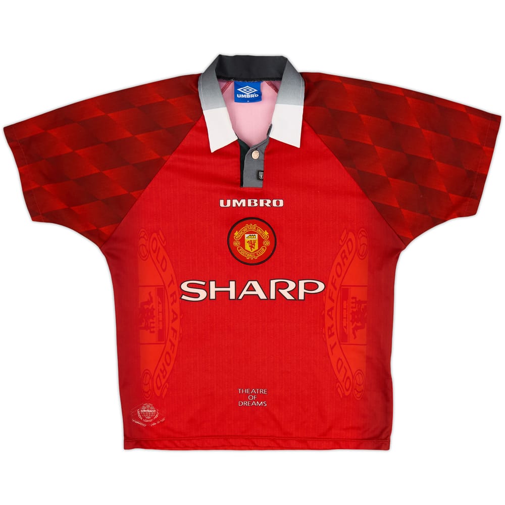 1996-98 Manchester United Home Shirt - 5/10 - (M)