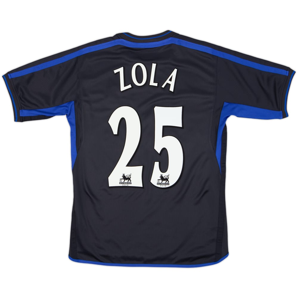 2002-04 Chelsea Away Shirt Zola #25 - 8/10 - (S)