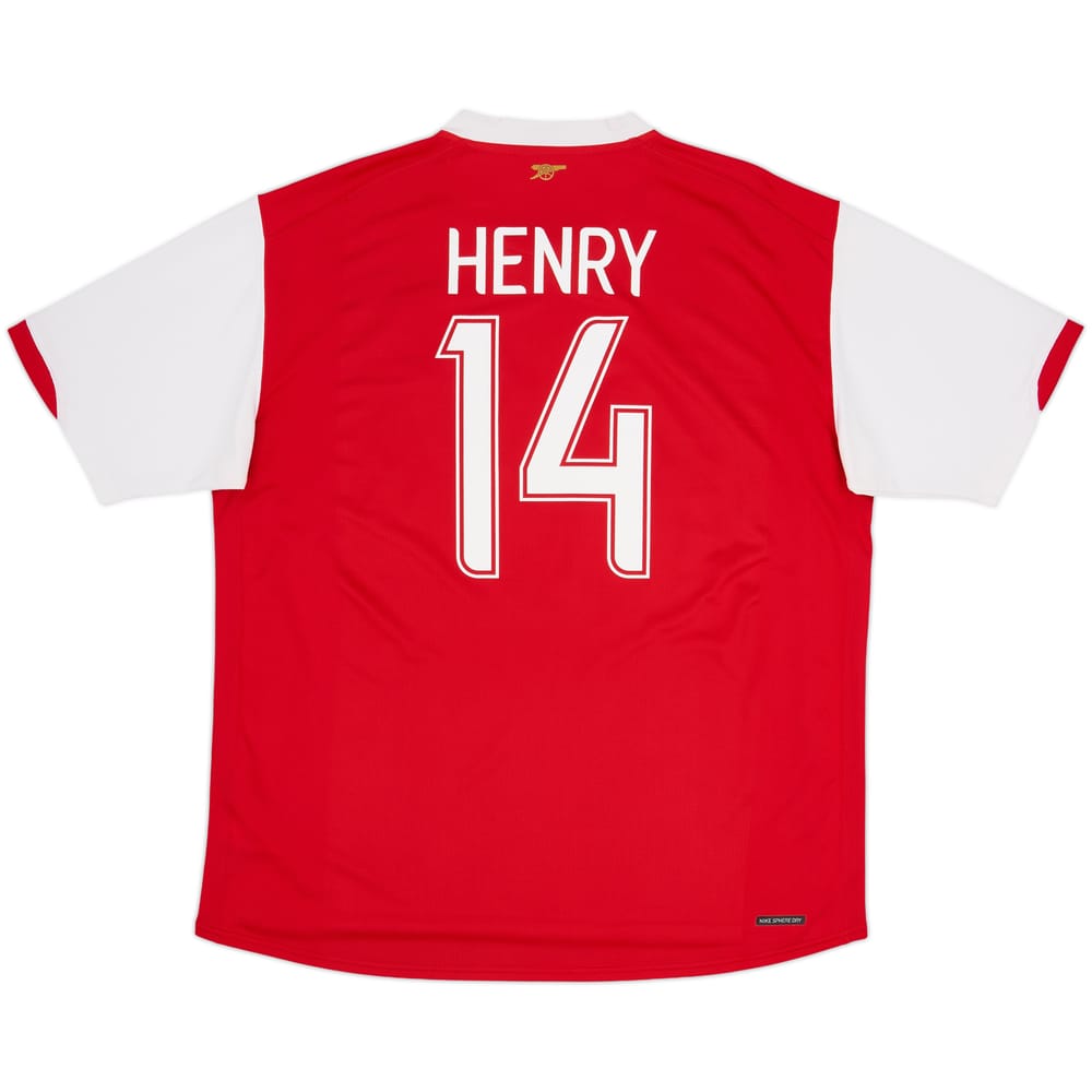 2006-08 Arsenal Camiseta Local Henry #14 - 6/10 - (XL)