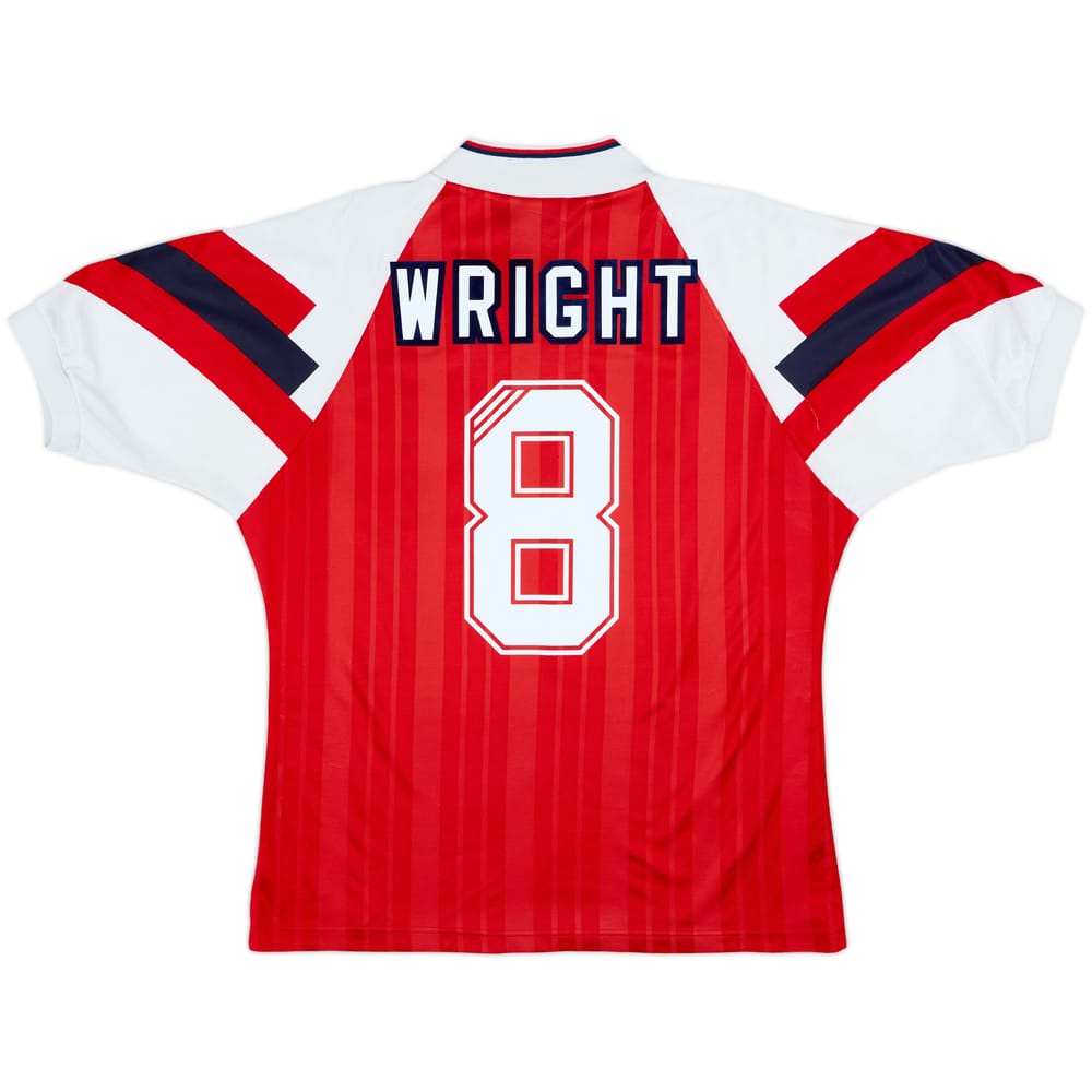 1992-94 Arsenal Home Shirt Wright #8 - 6/10 - (M/L)