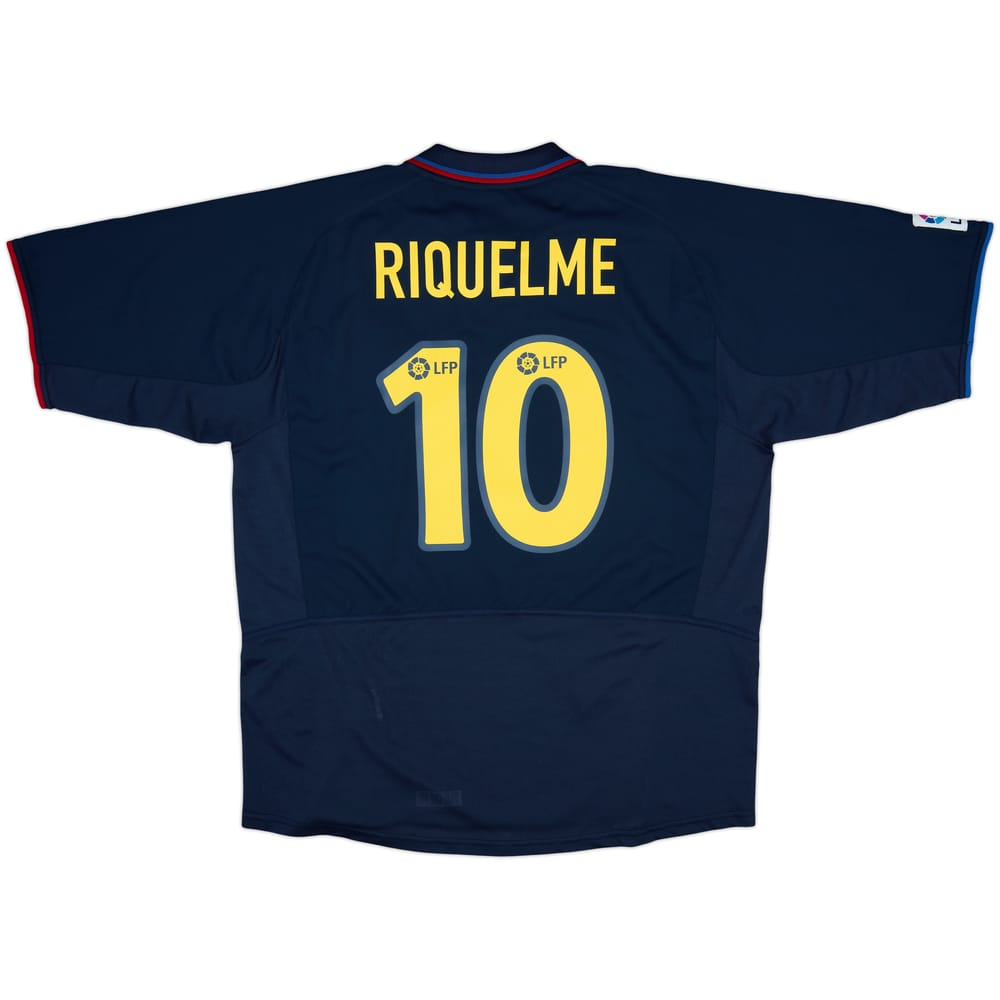 2002-03 Barcelona Away Shirt Riquelme #10 - 8/10 - (XL)