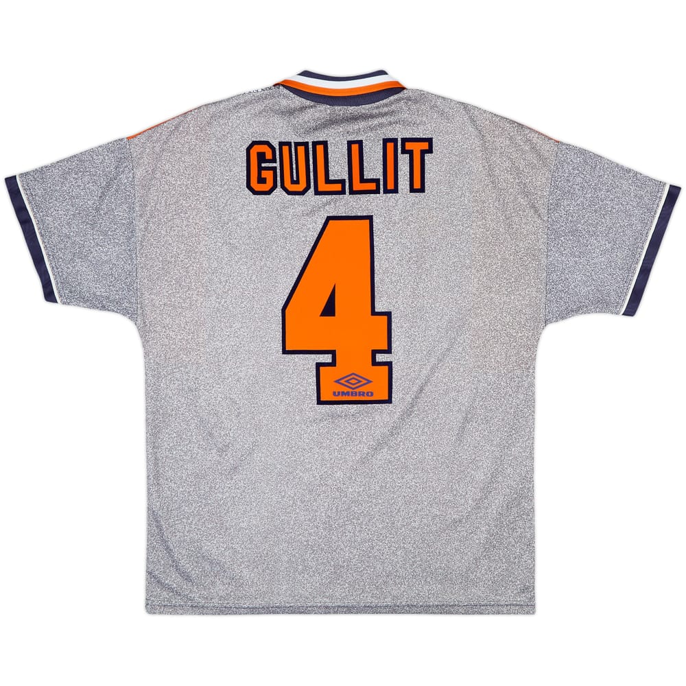 1994-96 Chelsea Away Shirt Gullit #4 - 8/10 - (L)