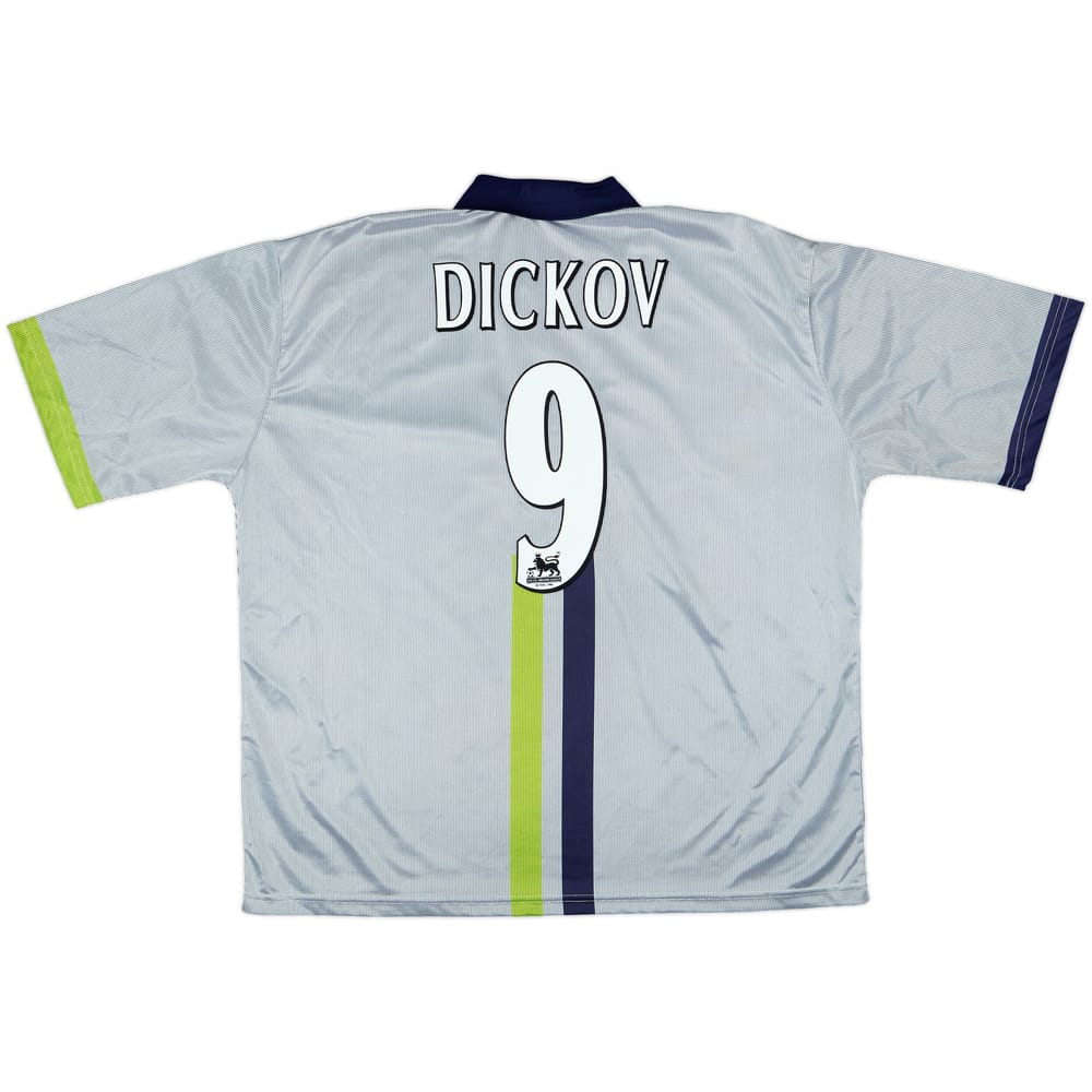2000-02 Manchester City Away Shirt Dickov #9 - 9/10 - (XXL)