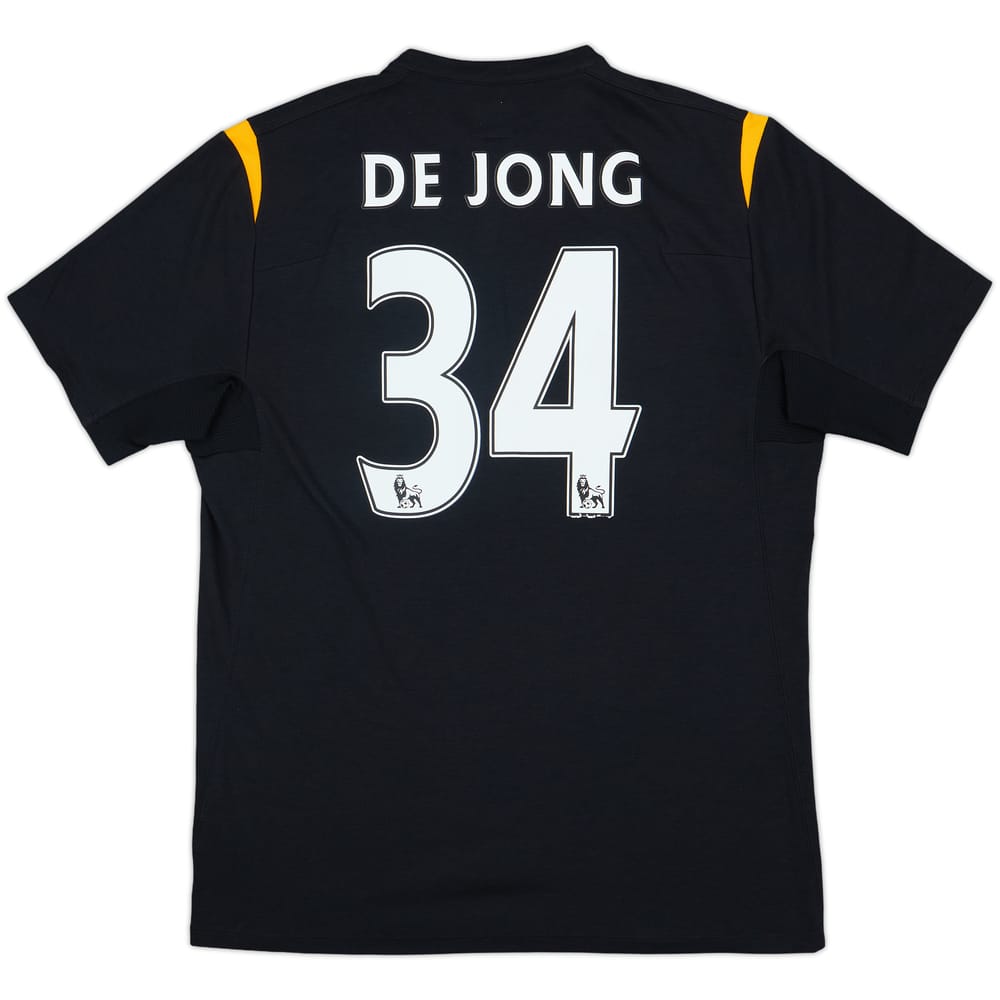 2009-10 Manchester City Away Shirt De Jong #34 - 6/10 - (L)