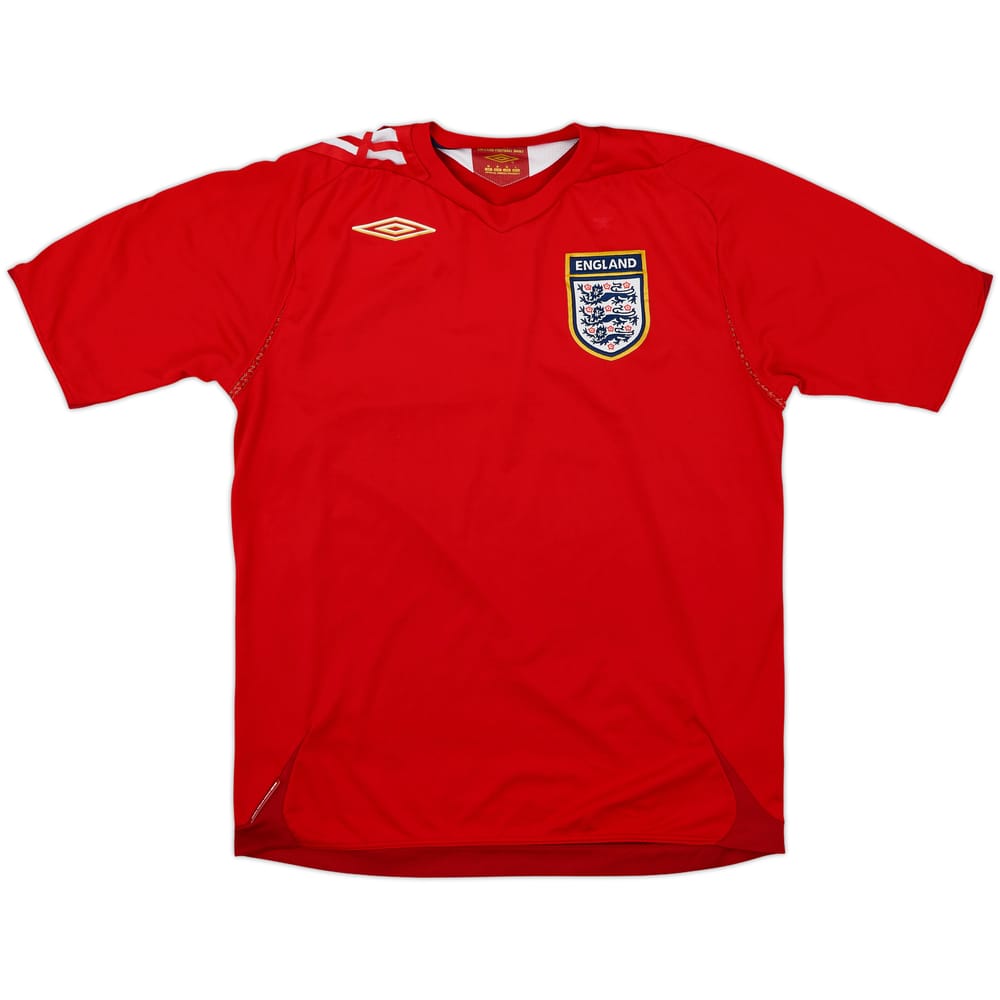 2006-08 England Away Shirt - 5/10 - (M)