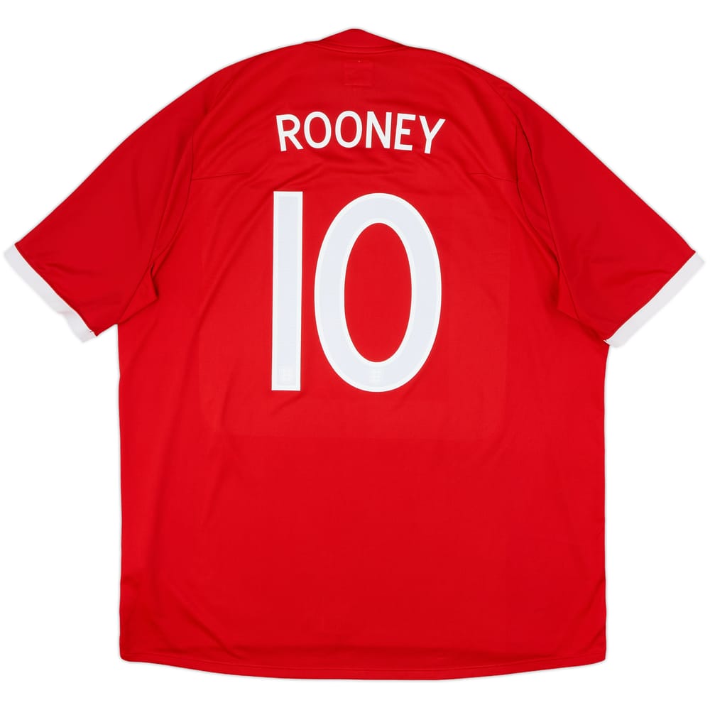 2010-11 England Away Shirt Rooney #10 - 10/10 - (XXL)
