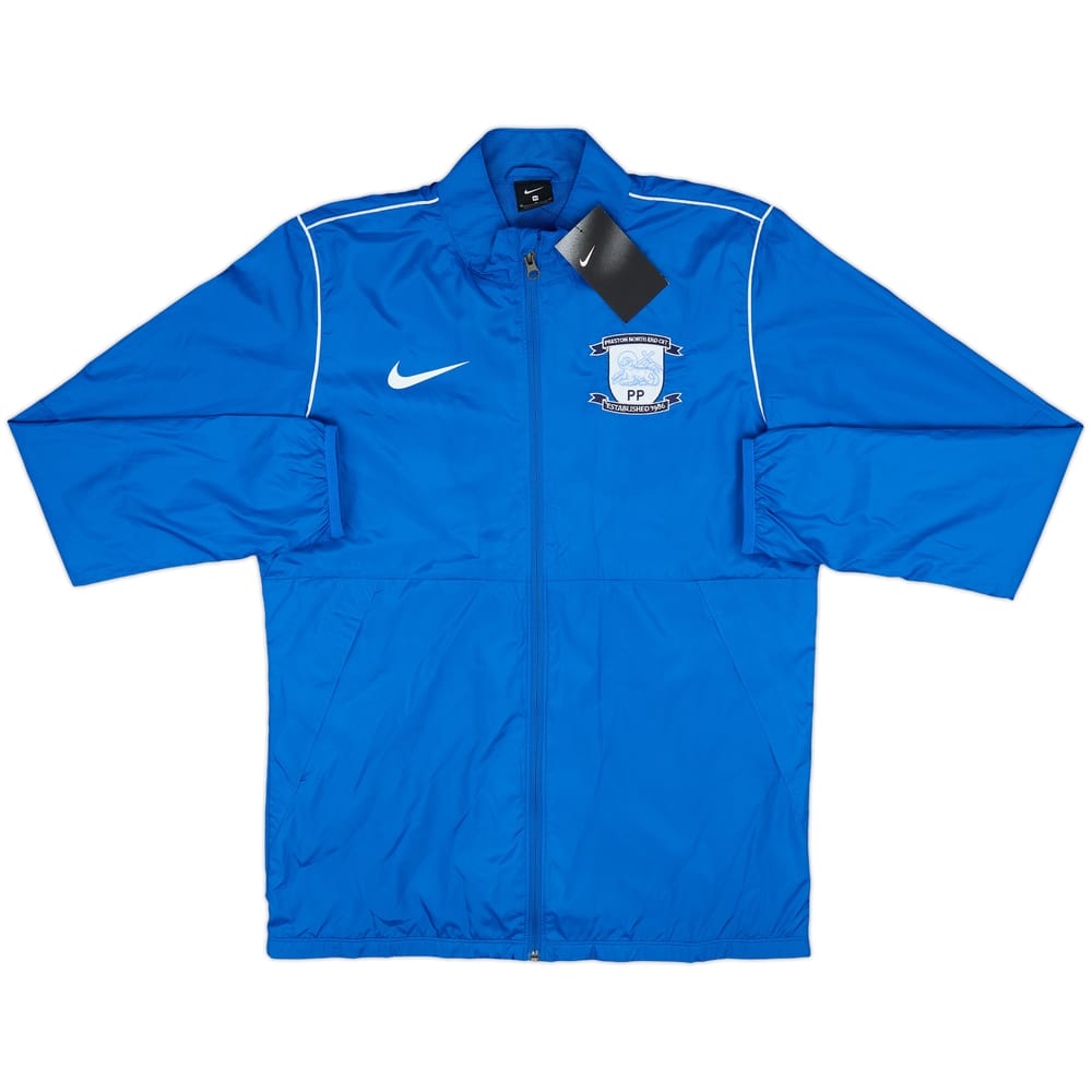 2020-21 Preston North End Nike Hooded Rain Jacket (M)