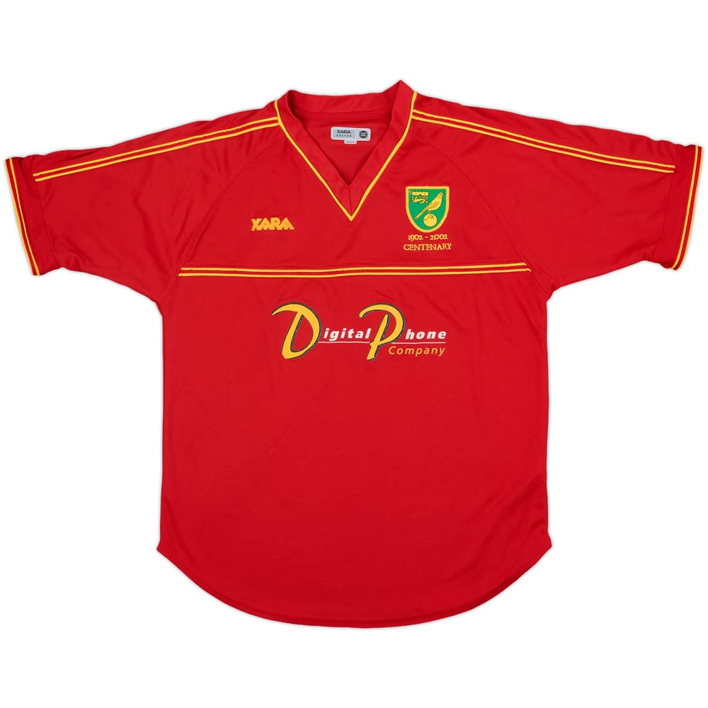 2001-02 Norwich Centenary Away Shirt - 8/10 - (M)
